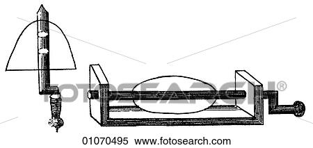 Stock Illustration - Science & Medicine - line art (Scientific) Physics Optics Mirror. Fotosearch