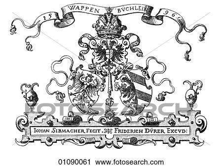 Patterns & Motifs - Germany - line art Ornamented Title page by Hans Sibmacher & Friderich DYrer 1596 In the year this design was created, the English fleet sacked the Spanish city of Cadiz and fired the fleet at anchor there, in a preemptive strike aga View Large Illustration Clip Art - Patterns & Motifs - Germany - line art Ornamented Title page by Hans Sibmacher & Friderich DYrer 1596 In the year this design was created, the English fleet sacked the Spanish city of Cadiz and fired the fleet at anchor there, in a preemptive strike aga. Fotosearch