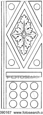 Patterns & Motifs - Italy - line art Detail in the Palace of the Piazza Navona View Large Illustration Stock Illustration - Patterns & Motifs - Italy - line art Detail in the Palace of the Piazza Navona. Fotosearch
