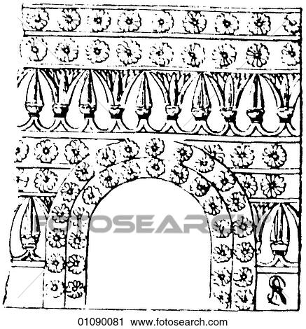 Patterns & Motifs - line art Assyrian And Persian Ornament Highly stylized motifs and decorative patterns. Assyria is an ancient kingdom in Mesopotamia (modern day northern Iraq and south eastern Turkey) which lies between the Tigris & Euphrates rivers View Large Illustration Clip Art - Patterns & Motifs - line art Assyrian And Persian Ornament Highly stylized motifs and decorative patterns. Assyria is an ancient kingdom in Mesopotamia (modern day northern Iraq and south eastern Turkey) which lies between the Tigris & Euphrates rivers. Fotosearch