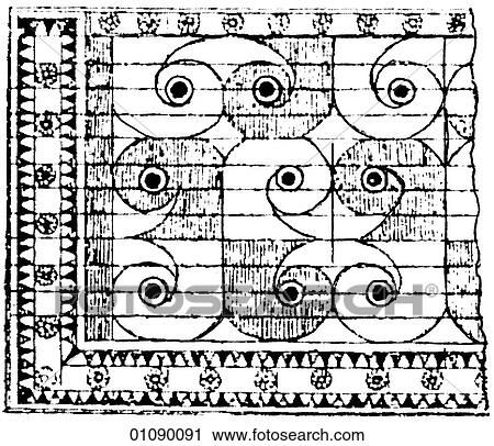 Patterns & Motifs - line art Assyrian Ornament Highly stylized motifs and decorative patterns. Assyria is an ancient kingdom in Mesopotamia (modern day northern Iraq and south eastern Turkey) which lies between the Tigris & Euphrates rivers (Mesopotamia View Large Illustration Clip Art - Patterns & Motifs - line art Assyrian Ornament Highly stylized motifs and decorative patterns. Assyria is an ancient kingdom in Mesopotamia (modern day northern Iraq and south eastern Turkey) which lies between the Tigris & Euphrates rivers (Mesopotamia. Fotosearch