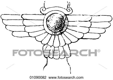 Drawing - Patterns & Motifs - line art Assyrian Ornament Highly stylized motifs and decorative patterns. Assyria is an ancient kingdom in Mesopotamia (modern day northern Iraq and south eastern Turkey) which lies between the Tigris & Euphrates rivers (Mesopotamia. Fotosearch