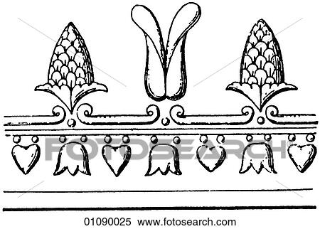 Stock Illustration - Patterns & Motifs - line art Assyrian Ornaments Assyria is an ancient kingdom in Mesopotamia (modern day northern Iraq and south eastern Turkey) which lies between the Tigris & Euphrates rivers (Mesopotamia is Greek for "between the rivers") - arguabl. Fotosearch