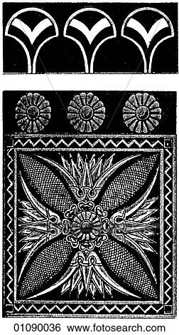 Stock Illustration - Patterns & Motifs - line art Assyrian Ornaments Details of sculptured sidewalks Assyria is an ancient kingdom in Mesopotamia (modern day northern Iraq and south eastern Turkey) which lies between the Tigris & Euphrates rivers (Mesopotamia is Greek for . Fotosearch