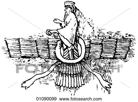 Stock Illustration - Patterns & Motifs - line art Assyrian And Persian Ornament Highly stylized motifs and decorative patterns. Assyria is an ancient kingdom in Mesopotamia (modern day northern Iraq and south eastern Turkey) which lies between the Tigris & Euphrates rivers. Fotosearch