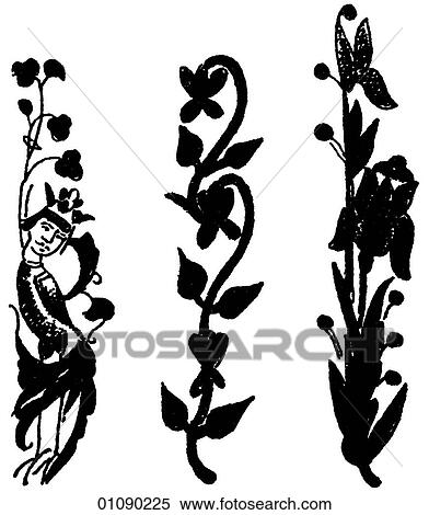Patterns & Motifs - line art Georgian Ornament Illuminated manuscripts from the 12th. to 18th. Centuries. Georgia is a Republic of the former U. S. S. R located in the area known as the Caucasus located between the Caspian and Black Seas. View Large Illustration Stock Illustration - Patterns & Motifs - line art Georgian Ornament Illuminated manuscripts from the 12th. to 18th. Centuries. Georgia is a Republic of the former U. S. S. R located in the area known as the Caucasus located between the Caspian and Black Seas.. Fotosearch