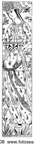 Patterns & Motifs - line art Persian Ornament A tile from a Palace of Shah Abbas the Great (1571-1629) The Persian ruler who expelled the Ottoman Turks. He was born in the year as Johannes Kepler, the German Astronomer and died in the year the colony of View Large Illustration Stock Illustration - Patterns & Motifs - line art Persian Ornament A tile from a Palace of Shah Abbas the Great (1571-1629) The Persian ruler who expelled the Ottoman Turks. He was born in the year as Johannes Kepler, the German Astronomer and died in the year the colony of. Fotosearch
