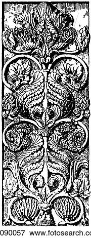 Stock Illustration - Patterns & Motifs - Persia - line art Persian Ornament Sassanian Persian motifs (224-650AD) Persia is the western name for Iran The people of this land have always called their country Iran (the land of the Aryans). In 1935 the name was officially chang. Fotosearch
