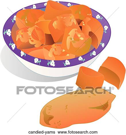 Stock Illustration - Candied Yams. Fotosearch
