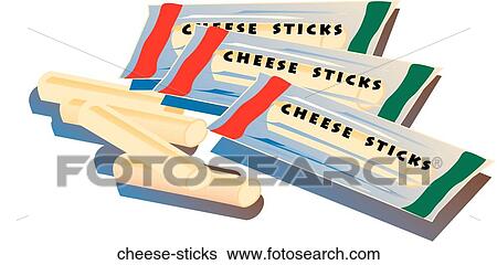 Stock Illustration - Cheese Sticks. Fotosearch