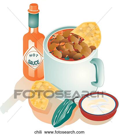 Chili View Large Illustration Drawing - Chili. Fotosearch