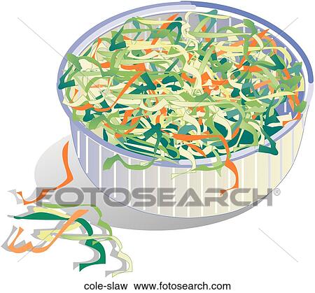 Stock Illustration of Cole Slaw cole-slaw - Search EPS Clipart ...