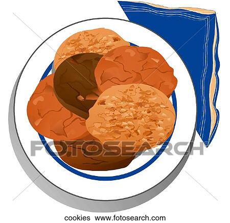 Stock Illustration - Cookies. Fotosearch