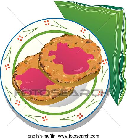 Stock Illustration - English Muffin. Fotosearch