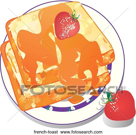 French Toast View Large Illustration Stock Illustration - French Toast. Fotosearch