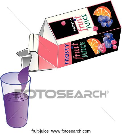 Clip Art - Fruit Juice. Fotosearch