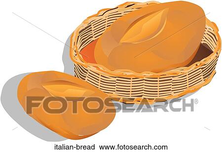 Italian Bread View Large Illustration Clip Art - Italian Bread. Fotosearch
