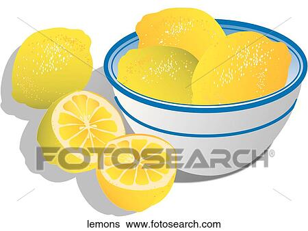 Stock Illustration - Lemons. Fotosearch