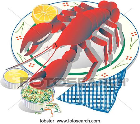 Stock Illustration - Lobster. Fotosearch