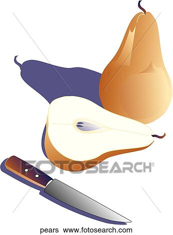 Stock Illustration - Pears. Fotosearch