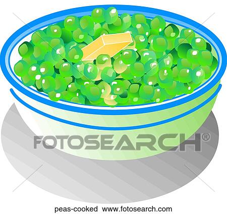 Peas-Cooked View Large Illustration Clip Art - Peas-Cooked. Fotosearch