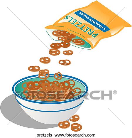 Stock Illustration - Pretzels. Fotosearch