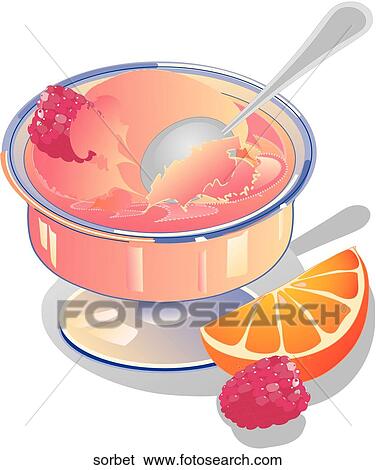 Sorbet View Large Illustration Stock Illustration - Sorbet. Fotosearch