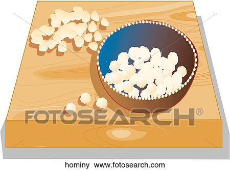 Hominy View Large Illustration Stock Illustration - Hominy. Fotosearch