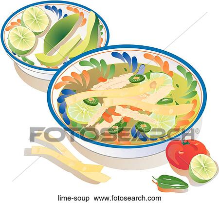 LIme Soup View Large Illustration Stock Illustration - LIme Soup. Fotosearch