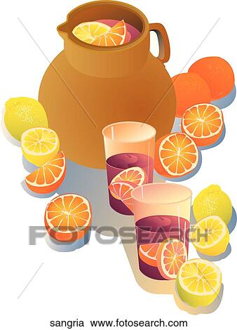 Clipart - Sangria. Fotosearch