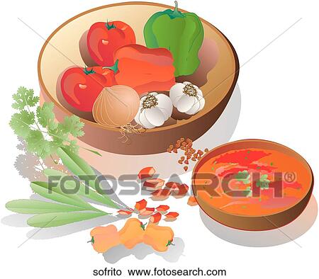 Sofrito View Large Illustration Stock Illustration - Sofrito. Fotosearch