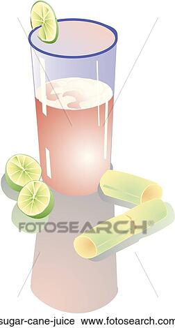 Sugar Cane Juice View Large Illustration Clip Art - Sugar Cane Juice. Fotosearch
