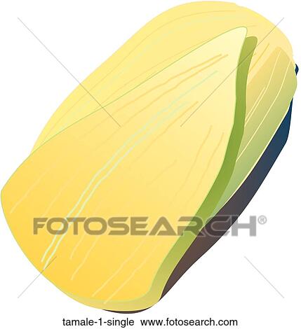 Clip Art - Tamale 1 Single. Fotosearch