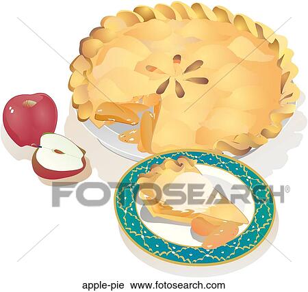 アップルパイ クリップアート Apple Pie Fotosearch
