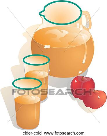 Clip Art - Cider-Cold. Fotosearch