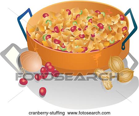 Cranberry Stuffing View Large Illustration Drawing - Cranberry Stuffing. Fotosearch