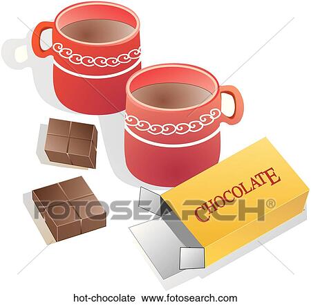 Clip Art - Hot Chocolate. Fotosearch