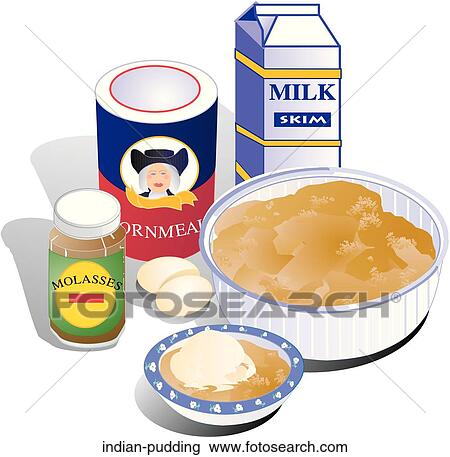 Drawing - Indian Pudding. Fotosearch
