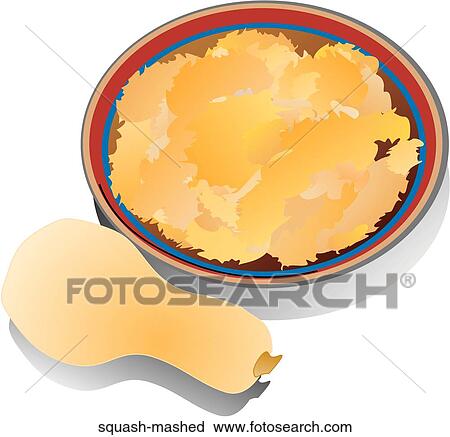Squash-Mashed View Large Illustration Clip Art - Squash-Mashed. Fotosearch