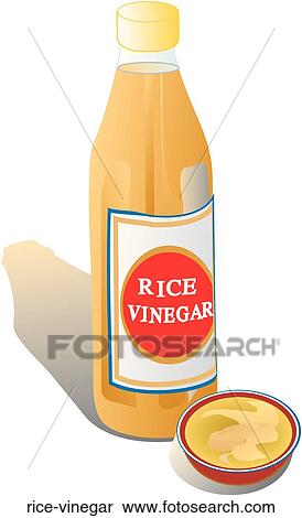 米酢 イラスト Rice Vinegar Fotosearch