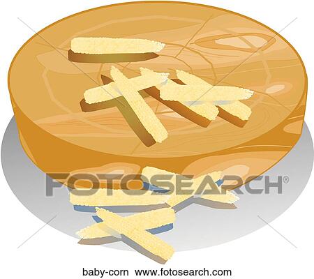 Baby Corn View Large Illustration Stock Illustration - Baby Corn. Fotosearch