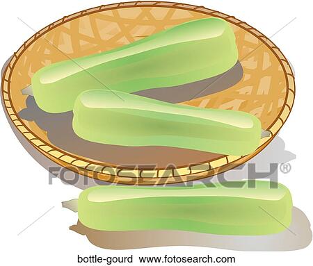 Clip Art - Bottle Gourd. Fotosearch