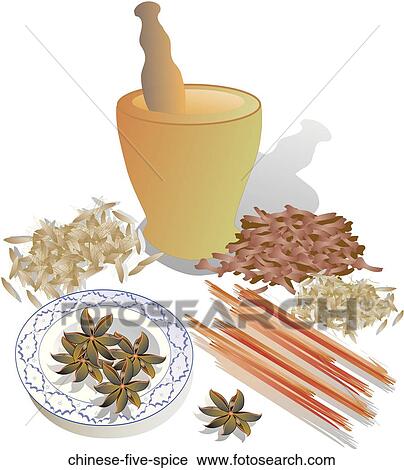 Clip Art - Chinese Five Spice. Fotosearch