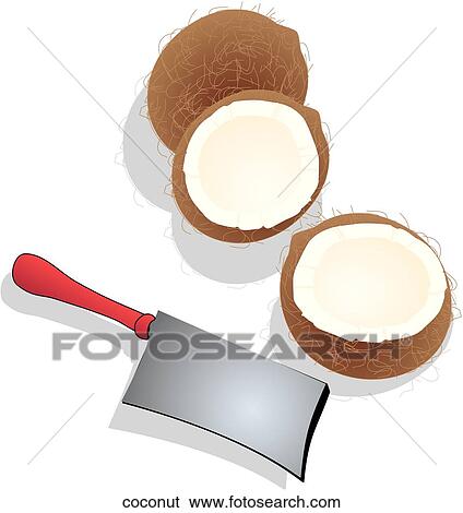 Coconut View Large Illustration Stock Illustration - Coconut. Fotosearch