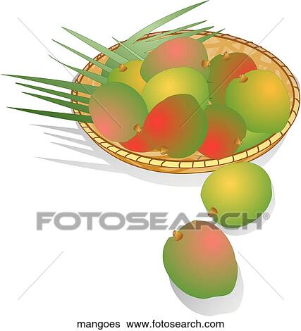 Mangoes View Large Illustration Stock Illustration - Mangoes. Fotosearch