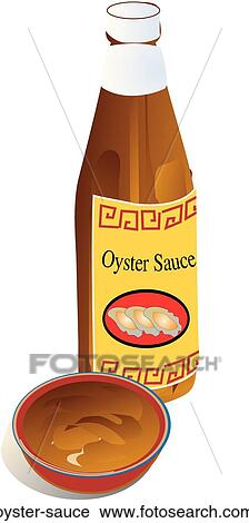Clip Art - Oyster Sauce. Fotosearch