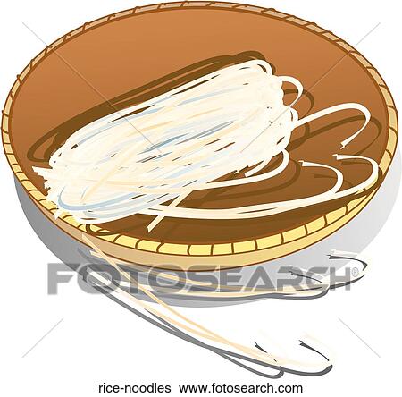 Rice Noodles View Large Illustration Stock Illustration - Rice Noodles. Fotosearch