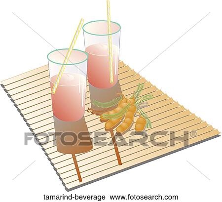 Clip Art - Tamarind Beverage. Fotosearch
