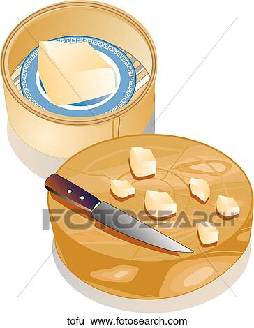 Tofu View Large Illustration Stock Illustration - Tofu. Fotosearch