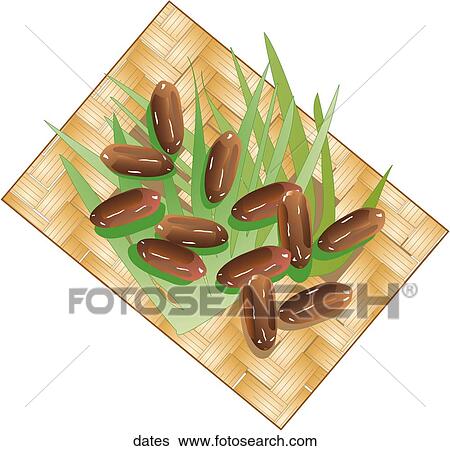 Dates View Large Illustration Stock Illustration - Dates. Fotosearch